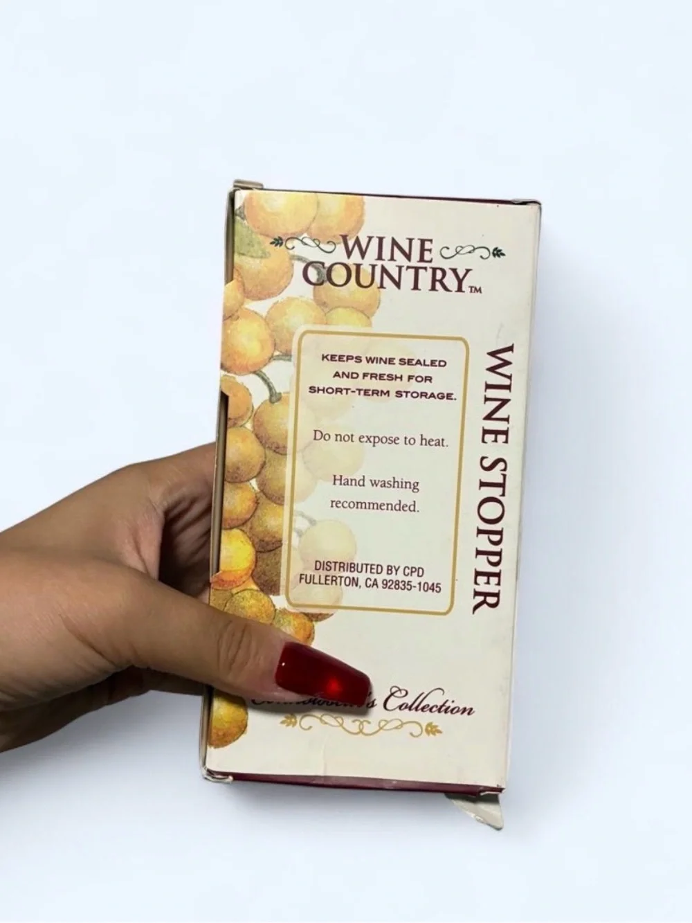 Silver Crown Wine Stopper - NWT